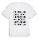 Feanwâlden ordlek t-shirt
