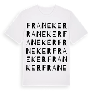 Franeker ordlek t-shirt – ekologisk bomull t-shirt från Pinshirt