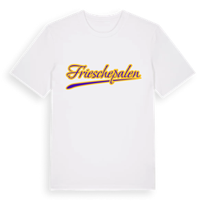 Frieschepalen baseball t-shirt – ekologisk bomull t-shirt från Pinshirt
