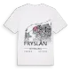 Fryslân karta t-shirt