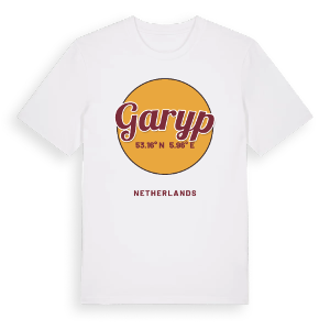 Garyp cirkel t-shirt – ekologisk bomull t-shirt från Pinshirt
