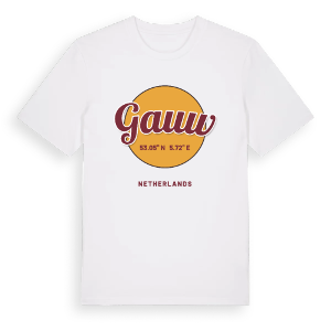 Gauw cirkel t-shirt – ekologisk bomull t-shirt från Pinshirt