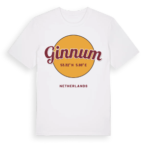 Ginnum cirkel t-shirt – ekologisk bomull t-shirt från Pinshirt