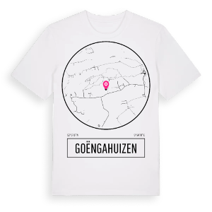 Goëngahuizen t-shirt – ekologisk bomull t-shirt från Pinshirt