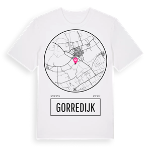 Gorredijk t-shirt – ekologisk bomull t-shirt från Pinshirt
