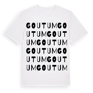 Goutum ordlek t-shirt – ekologisk bomull t-shirt från Pinshirt