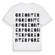 Greonterp ordlek t-shirt