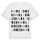 Harlingen ordlek t-shirt
