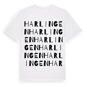 Harlingen ordlek t-shirt – ekologisk bomull t-shirt från Pinshirt