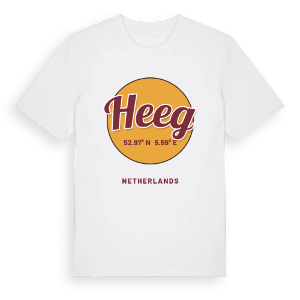 Heeg cirkel t-shirt – ekologisk bomull t-shirt från Pinshirt
