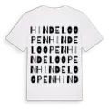 Hindeloopen ordlek t-shirt