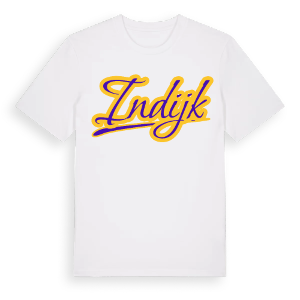 Indijk baseball t-shirt – ekologisk bomull t-shirt från Pinshirt