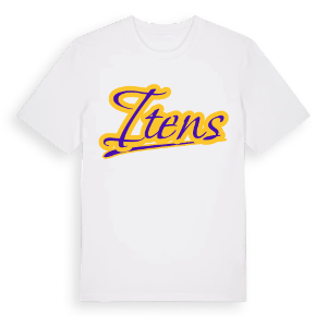 Itens baseball t-shirt – ekologisk bomull t-shirt från Pinshirt