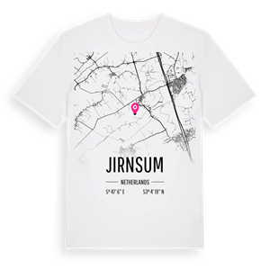 Jirnsum karta t-shirt – ekologisk bomull t-shirt från Pinshirt