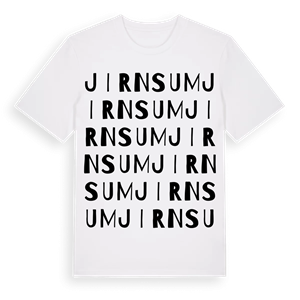 Jirnsum ordlek t-shirt – ekologisk bomull t-shirt från Pinshirt
