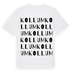 Kollum ordlek t-shirt – ekologisk bomull t-shirt från Pinshirt
