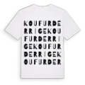 Koufurderrige ordlek t-shirt