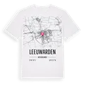 Leeuwarden karta t-shirt
