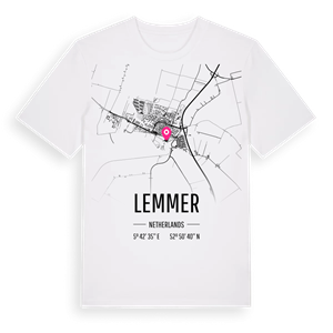 Lemmer karta t-shirt – ekologisk bomull t-shirt från Pinshirt