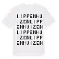 Lippenhuizen ordlek t-shirt