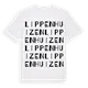 Lippenhuizen ordlek t-shirt