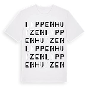Lippenhuizen ordlek t-shirt – ekologisk bomull t-shirt från Pinshirt