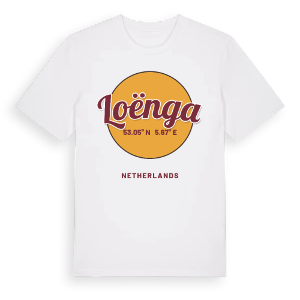 Loënga cirkel t-shirt – ekologisk bomull t-shirt från Pinshirt