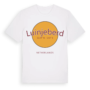 Luinjeberd cirkel t-shirt – ekologisk bomull t-shirt från Pinshirt