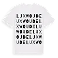 Luxwoude ordlek t-shirt