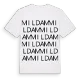 Mildam ordlek t-shirt