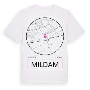 Mildam t-shirt – ekologisk bomull t-shirt från Pinshirt