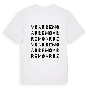 Moarre ordlek t-shirt – ekologisk bomull t-shirt från Pinshirt