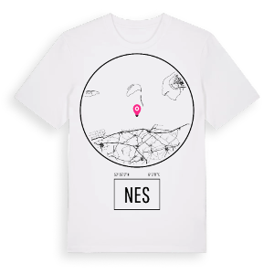 Nes t-shirt – ekologisk bomull t-shirt från Pinshirt