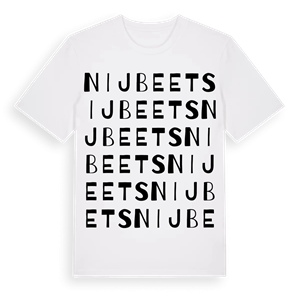 Nij Beets ordlek t-shirt – ekologisk bomull t-shirt från Pinshirt