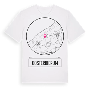 Oosterbierum t-shirt – ekologisk bomull t-shirt från Pinshirt