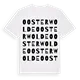 Oosterwolde ordlek t-shirt