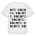 Opeinde ordlek t-shirt