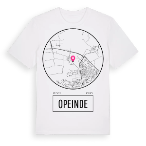 Opeinde t-shirt – ekologisk bomull t-shirt från Pinshirt