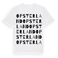 Opsterland ordlek t-shirt