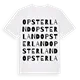 Opsterland ordlek t-shirt