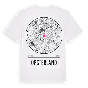 Opsterland t-shirt – ekologisk bomull t-shirt från Pinshirt
