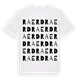 Raerd ordlek t-shirt