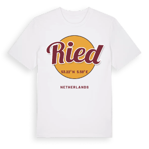 Ried cirkel t-shirt – ekologisk bomull t-shirt från Pinshirt