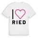 Jag älskar Ried t-shirt stort tryck