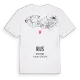 Rijs karta t-shirt