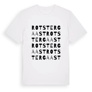 Rotstergaast ordlek t-shirt – ekologisk bomull t-shirt från Pinshirt