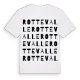 Rottevalle ordlek t-shirt