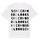 Schiermonnikoog ordlek t-shirt