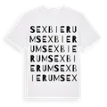 Sexbierum ordlek t-shirt