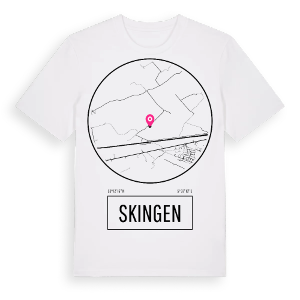Skingen t-shirt – ekologisk bomull t-shirt från Pinshirt